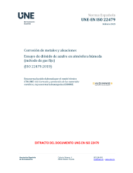 UNE-EN ISO 22479:2023