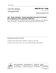 NBN EN ISO 14088:2012