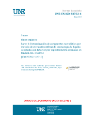 UNE-EN ISO 23702-1:2019