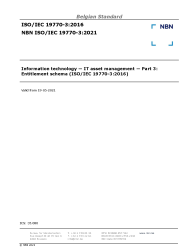 NBN ISO/IEC 19770-3:2021