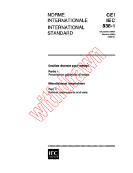 IEC 60838-1:1993