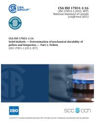 CSA ISO 17831-1:16 (R2021)