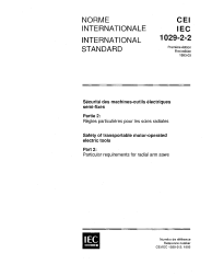 IEC 61029-2-2:1993