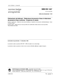 NBN EN 1567:2000