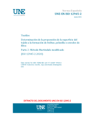 UNE-EN ISO 12945-2:2021
