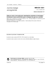 NBN EN 10301:2003