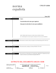 UNE-EN 13336:2013 (R2018)