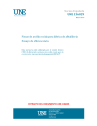 UNE 136029:2019