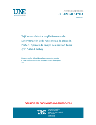 UNE-EN ISO 5470-1:2017