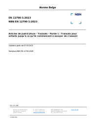 NBN EN 12790-1:2023