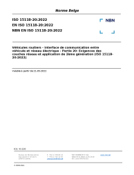 NBN EN ISO 15118-20:2022