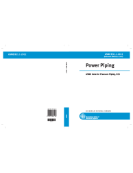 ASME B31.1-2012 - COVER A