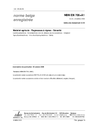 NBN EN 706+A1:2009