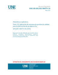 UNE-EN ISO/IEC 80079-34:2021