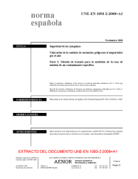 UNE-EN 1093-2:2008+A1:2008 (R2020)