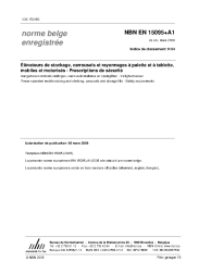 NBN EN 15095+A1:2009