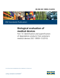 BS EN ISO 10993-13:2010