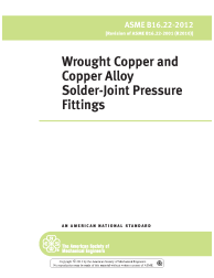 ASME B16.22-2012 - W CPRT