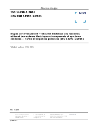 NBN ISO 14990-1:2021