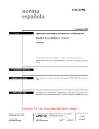 UNE 139801:2003