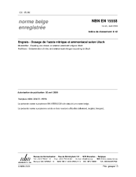 NBN EN 15558:2009