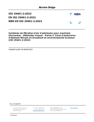 NBN EN ISO 29461-2:2022