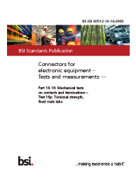 BS EN 60512-16-16:2008