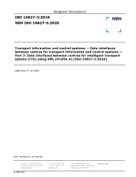 NBN ISO 14827-3:2020