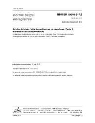 NBN EN 15649-2+A2:2013