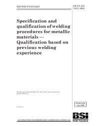 BS EN ISO 15611:2003