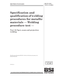 BS EN ISO 15614-12:2004