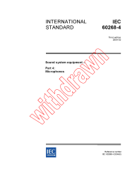 IEC 60268-4:2004