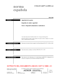 UNE-EN 12077-2:1999+A1:2008 (R2021)
