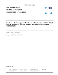 NBN EN ISO 17662:2016
