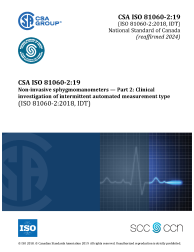 CSA ISO 81060-2:19 (R2024)
