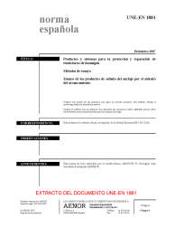 UNE-EN 1881:2007 (R2022)