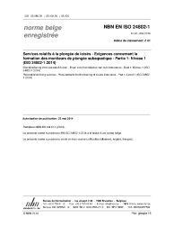 NBN EN ISO 24802-1:2014
