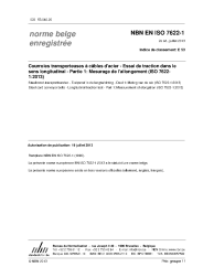NBN EN ISO 7622-1:2013