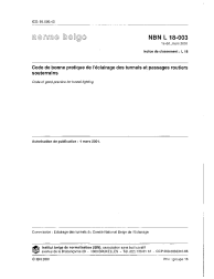 NBN L 18-003:2001