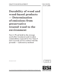 DD CEN/TS 15119-1:2008