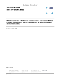 NBN ISO 27306:2021