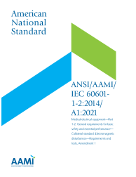 ANSI/AAMI/IEC 60601-1-2:2014/A1:2021