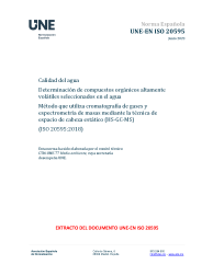 UNE-EN ISO 20595:2023