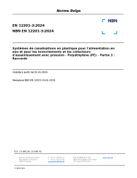 NBN EN 12201-3:2024