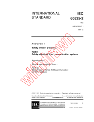 IEC 60825-2:1993/AMD1:1997