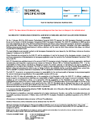 SAE TS 357-1:1987-10-01