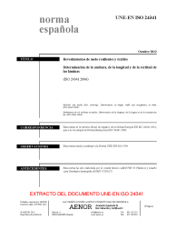 UNE-EN ISO 24341:2012