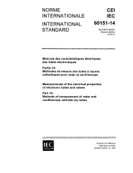 IEC 60151-14:1975