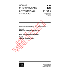 IEC 61754-6:1997