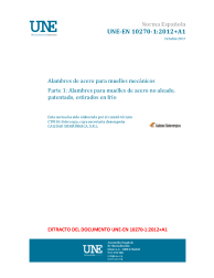 UNE-EN 10270-1:2012+A1:2017